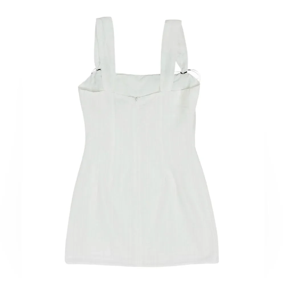NWOT MORE TO COME Cherli Mini Dress in Ivory